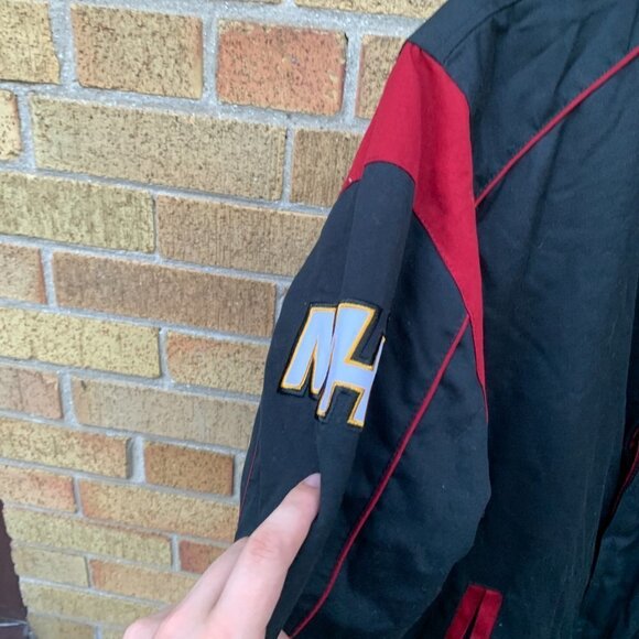 Vintage Reversible Miami Heat Bomber Jacket Large Giii By Carl Banks NBA - Picture 5 of 9